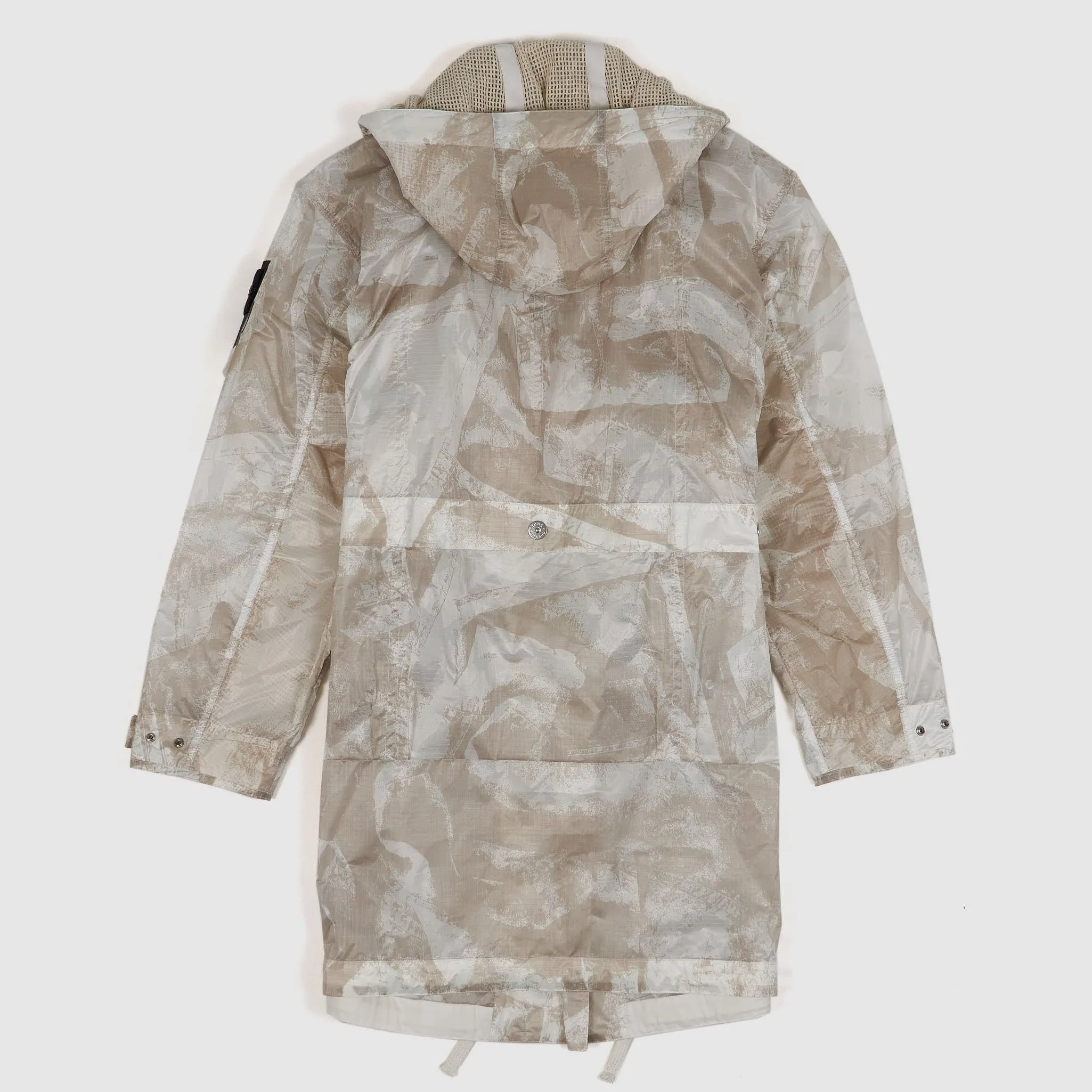 Stone Island UV Reactive Long Parka