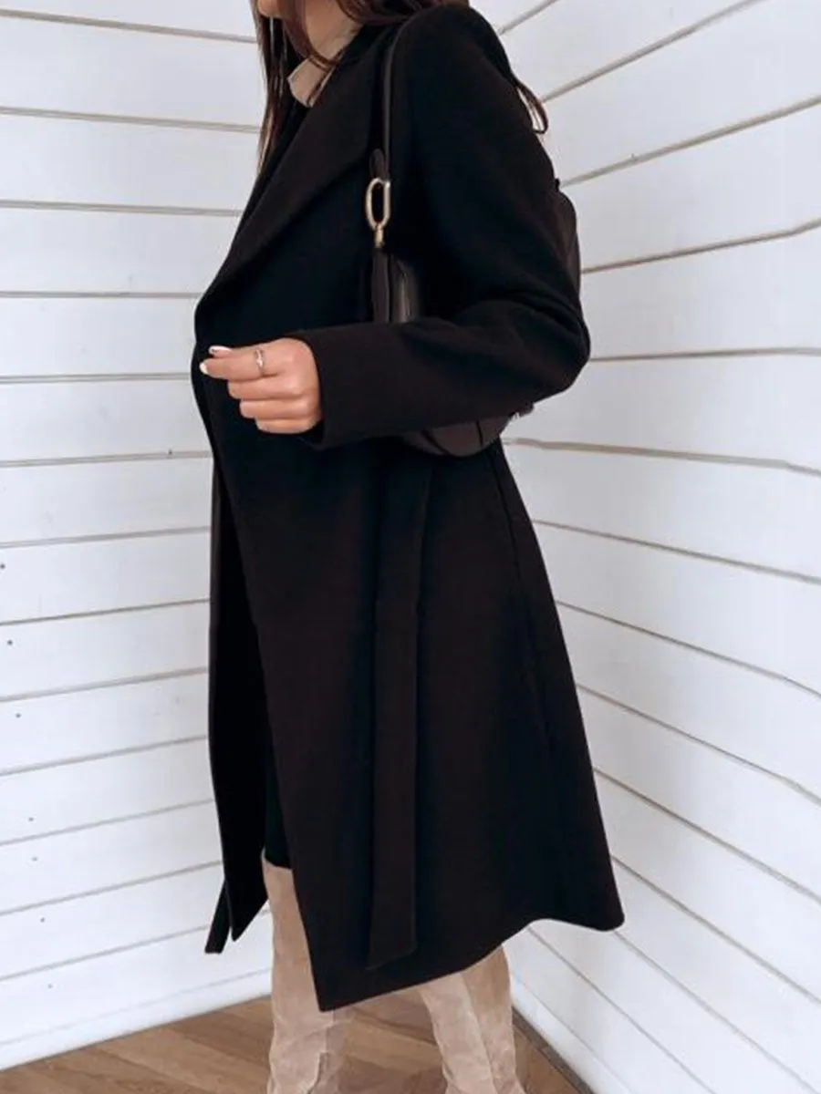 Stunncal Belt Pocket Coat