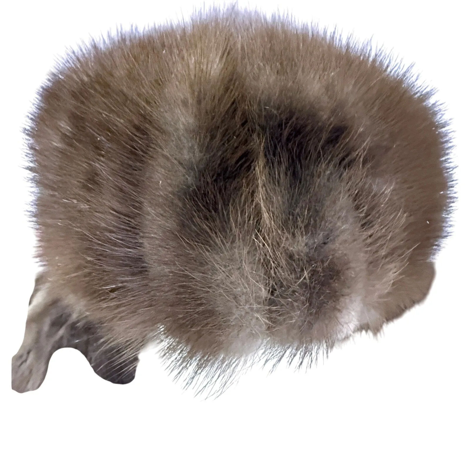Stunning Alaskan Mink Fur Swing Coat  Hat Full Length L/XL David Green 90" Sweep