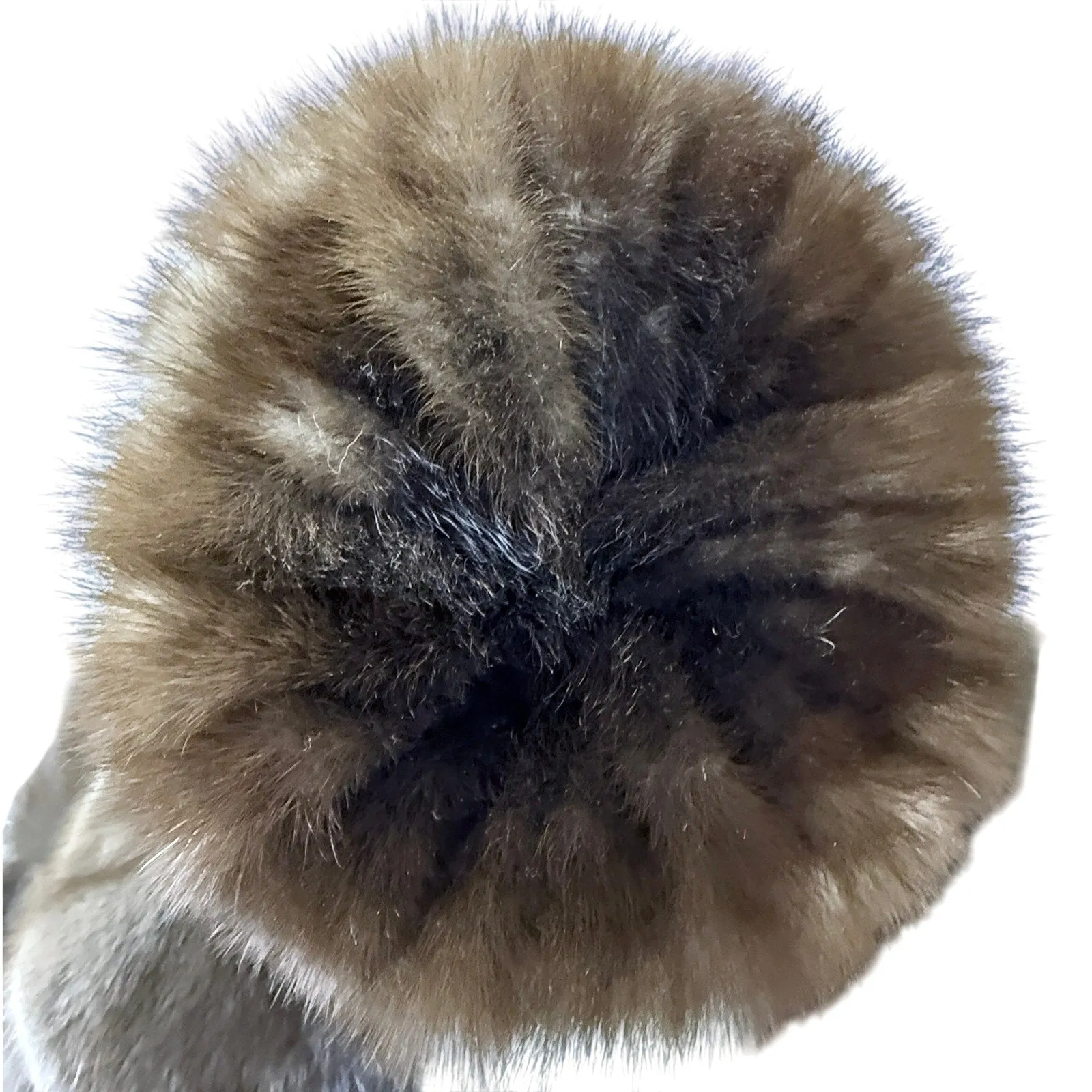 Stunning Alaskan Mink Fur Swing Coat  Hat Full Length L/XL David Green 90" Sweep