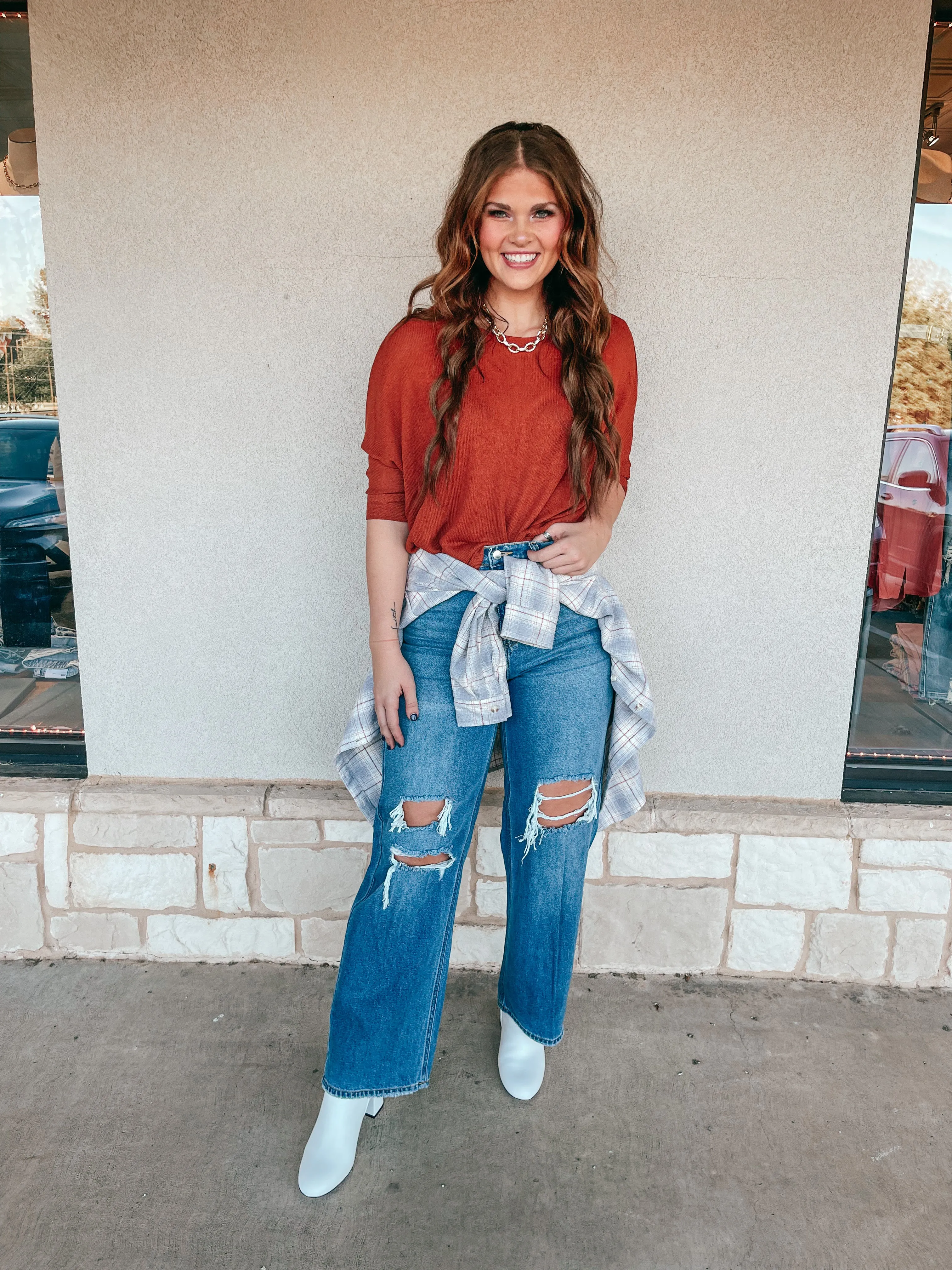Sunrise Breeze Knit Top
