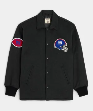 Todd Snyder by Fanatics for NFL Giants Cashmere Coaches Jacket