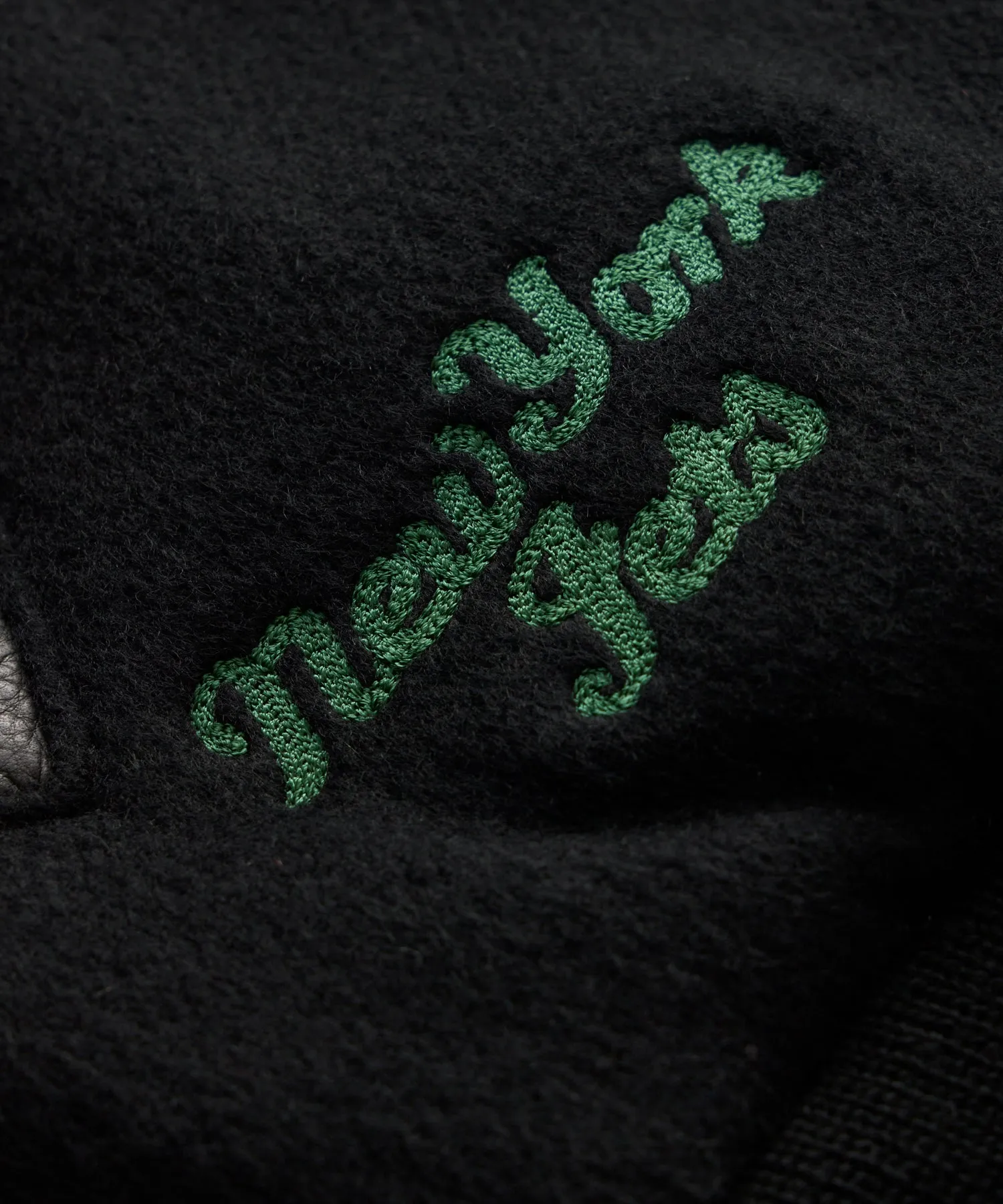 Todd Snyder by Fanatics for NFL Jets Cashmere Varsity Jacket