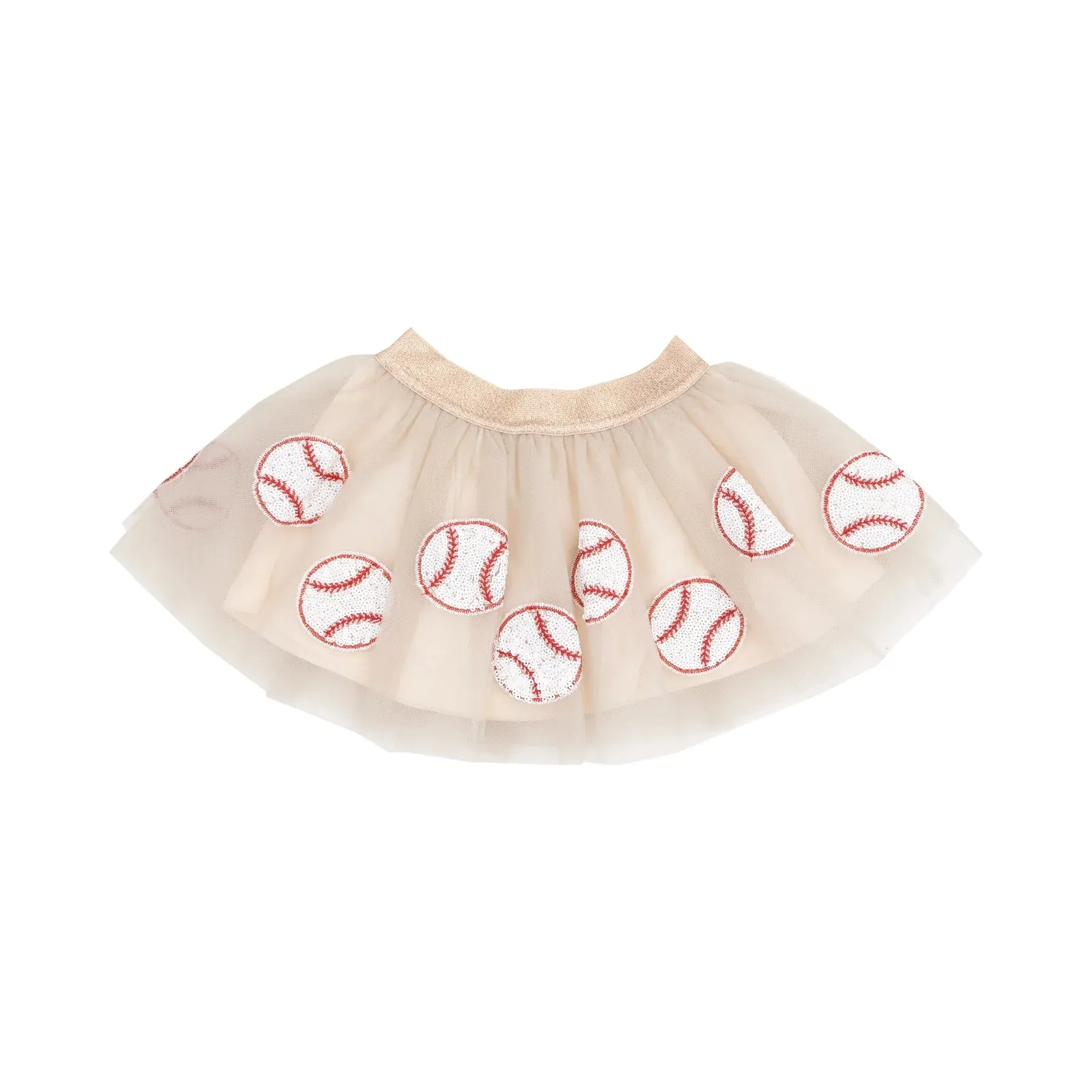 Tutu Skirt Baseball Oat