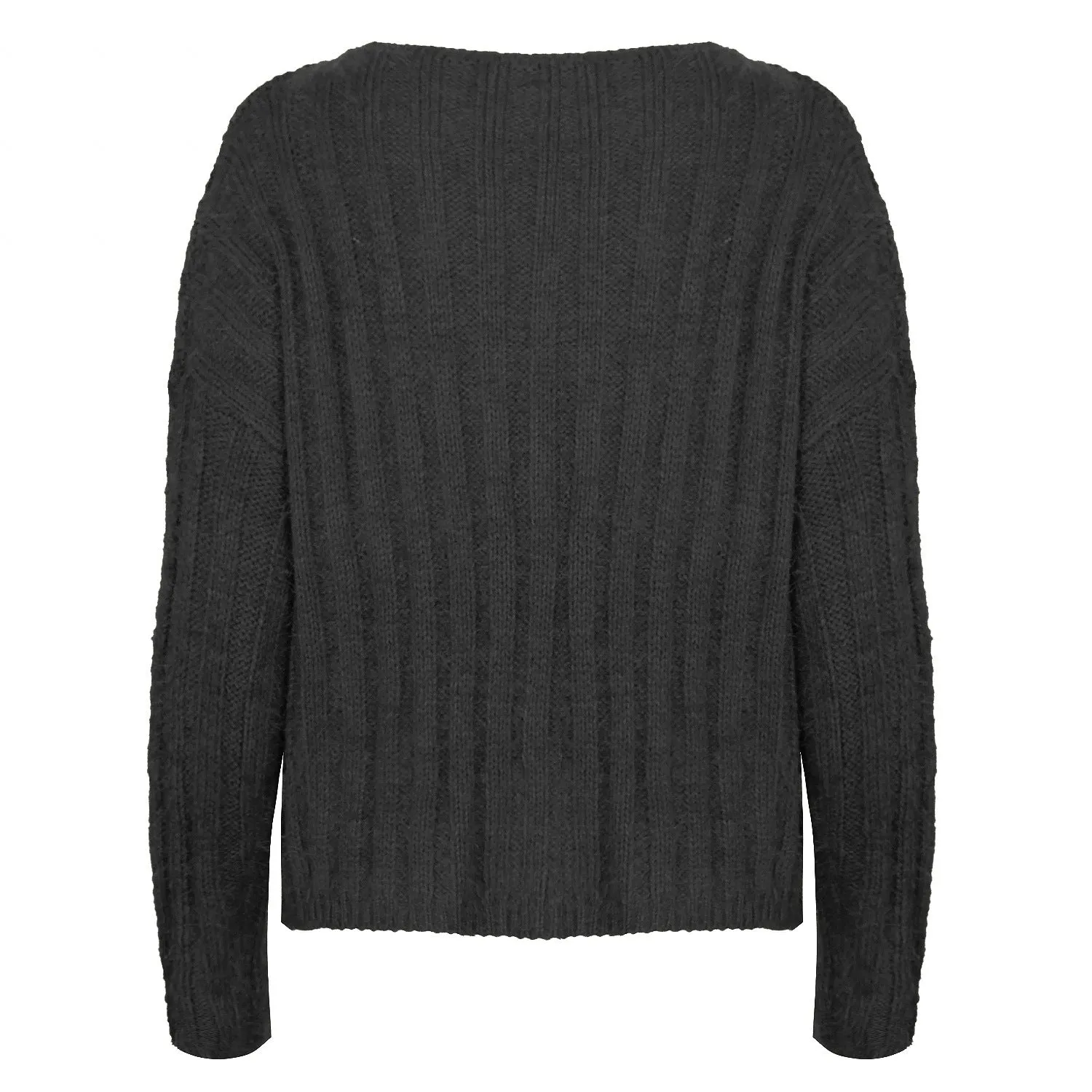 V-neck Single-breasted Knit Sweaters Cardigans