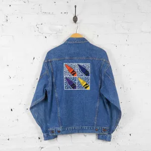 Vintage Crayola Denim Jacket - Blue - S