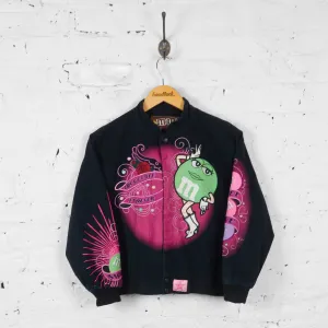 Vintage Girl's M&M's Jacket - Black - Girls L
