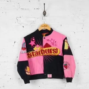 Vintage Girl's Starburst Jacket - Pink -  Girl's M