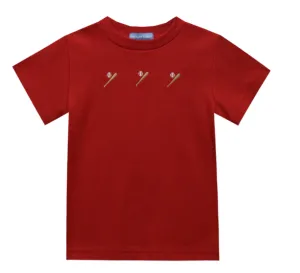 Vive La Fete Embroidered Baseball Shirt