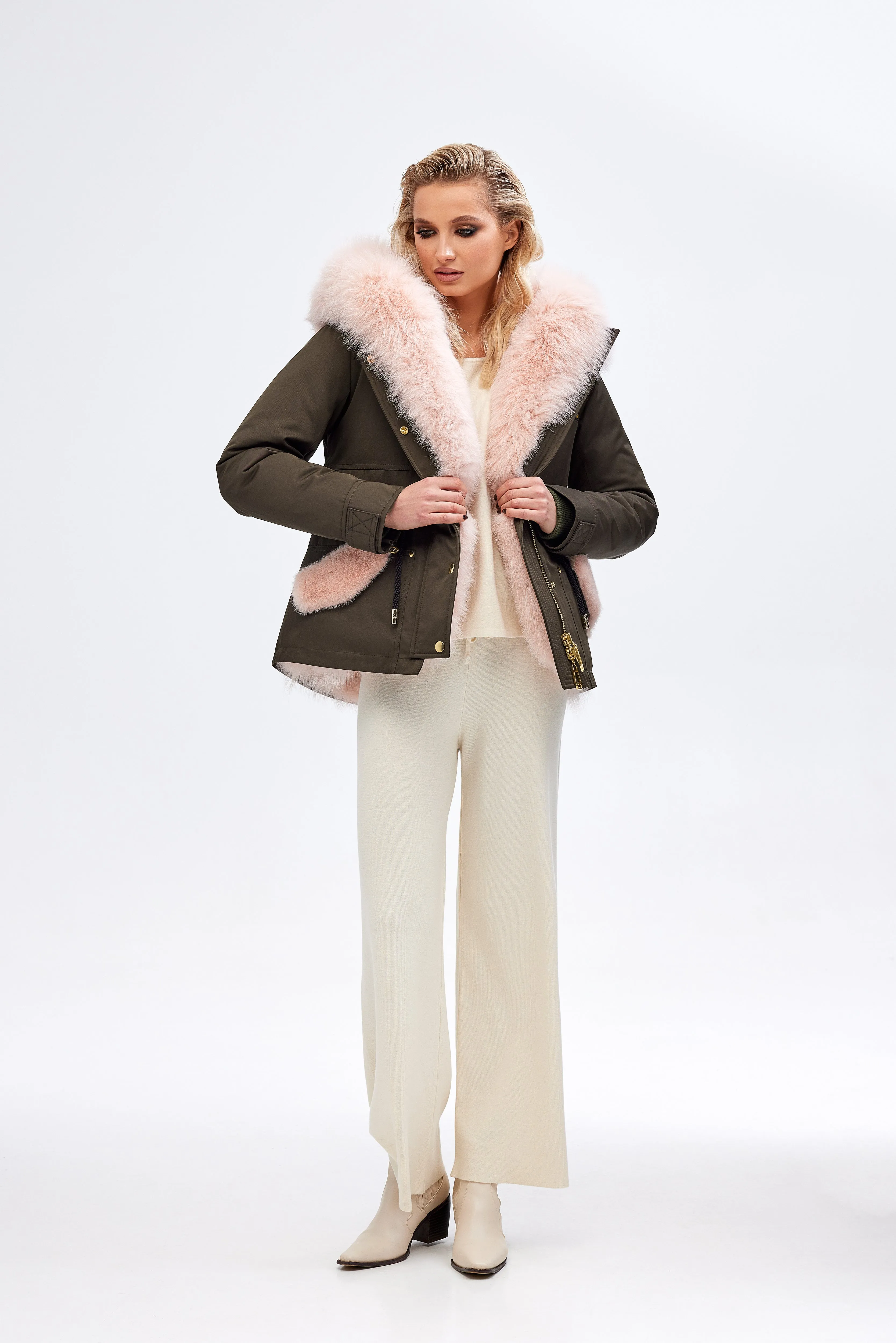 Vivian Parka - Pink