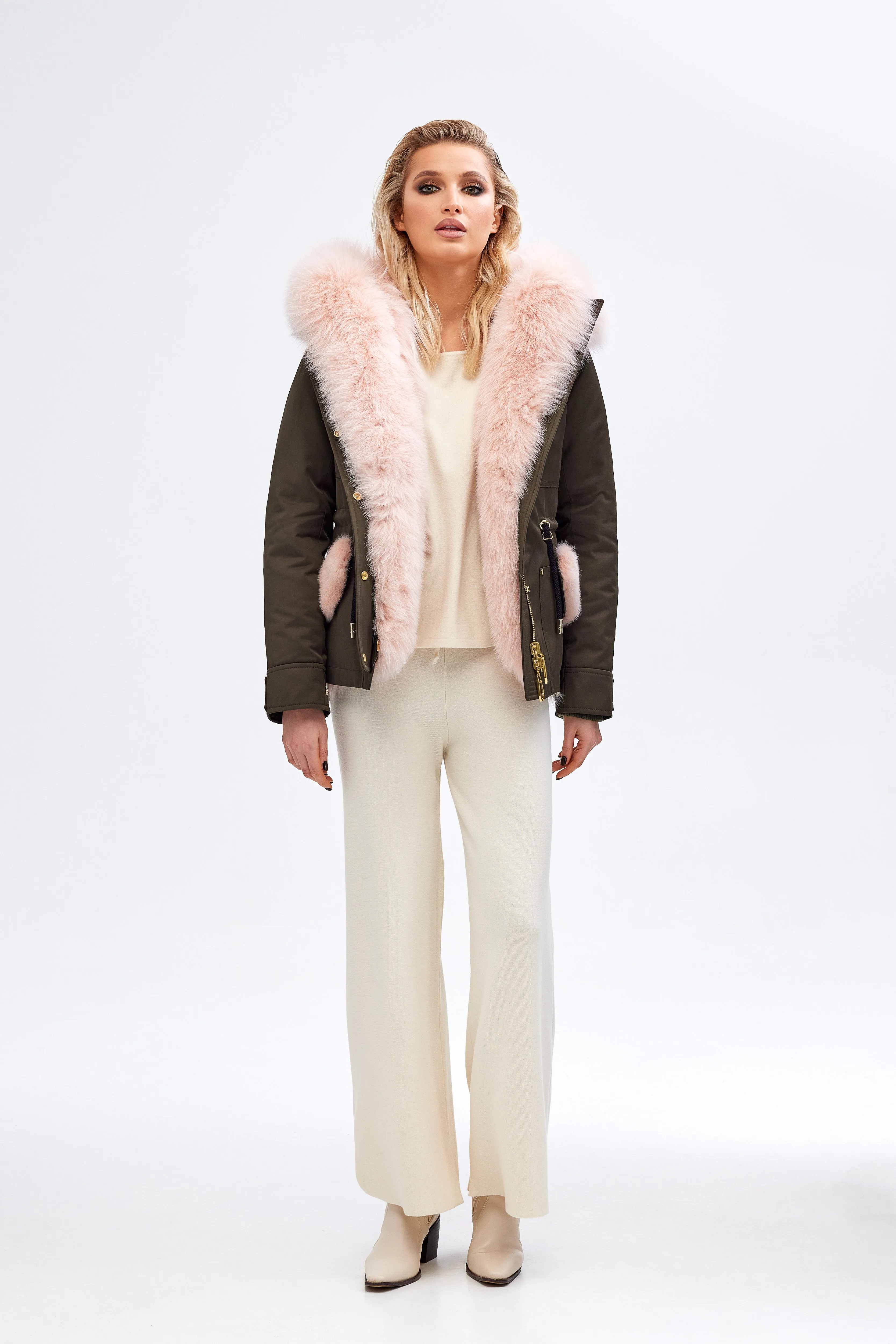 Vivian Parka - Pink