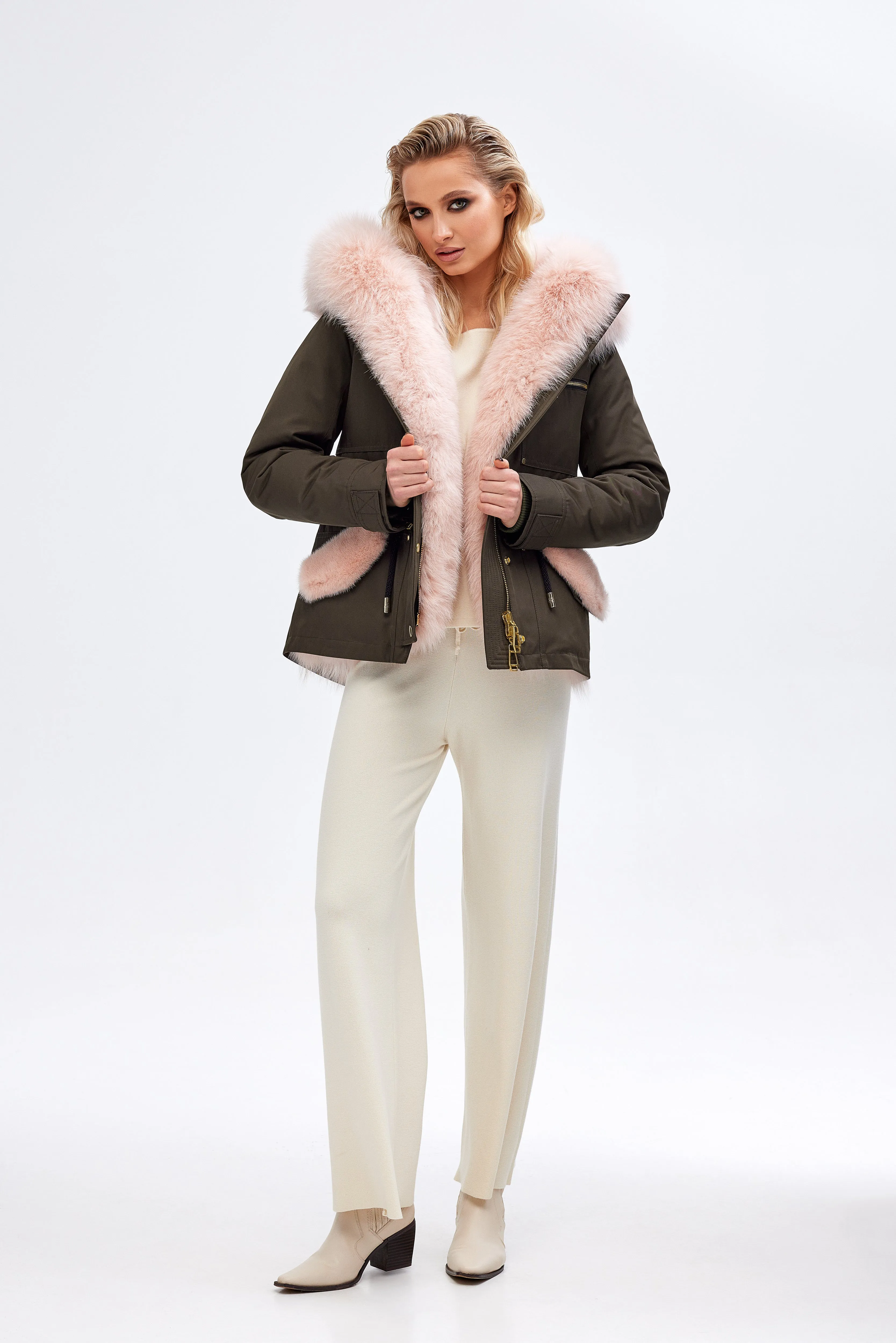 Vivian Parka - Pink
