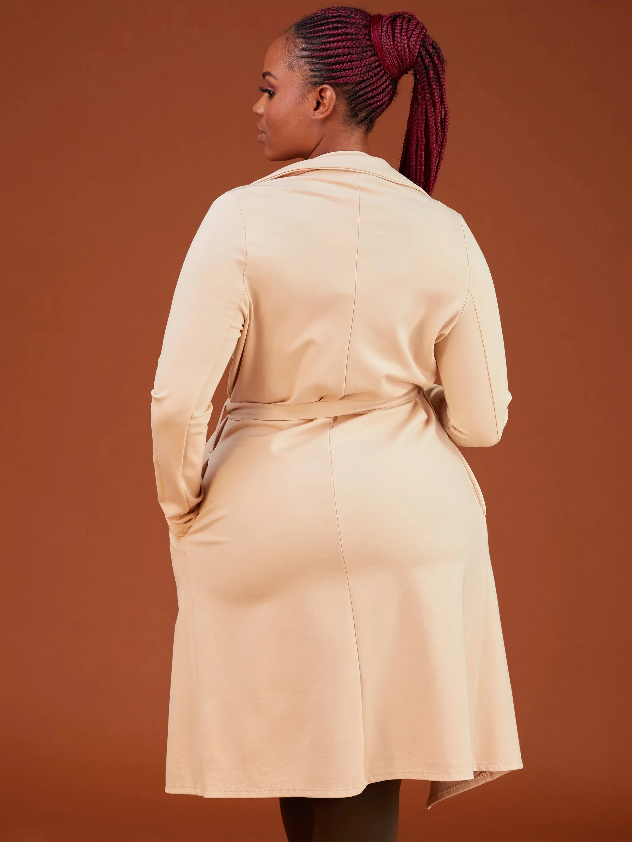 Vivo Basic Trench Coat - Buttermilk