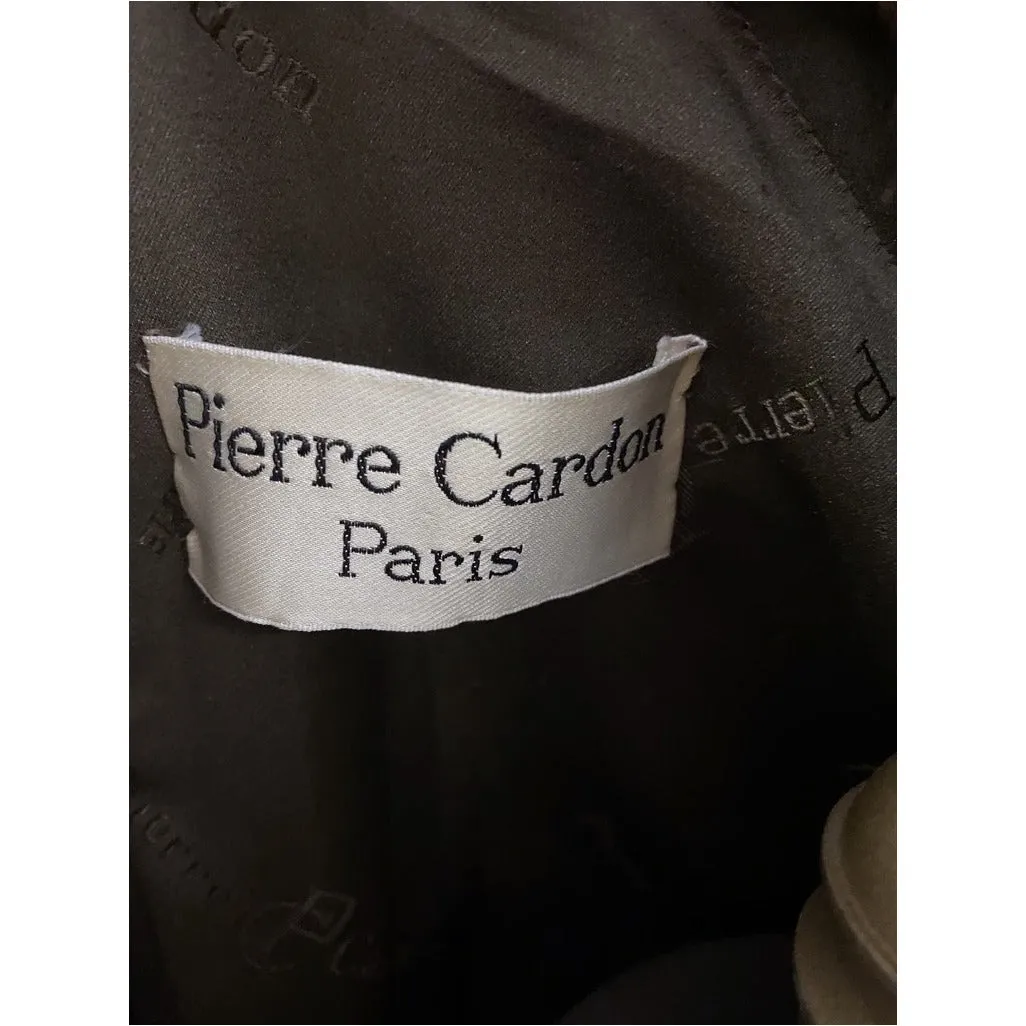 VTG Pierre Cardon Saga Mink  Fur Coat   Matching Hat Womens M/L/XL Gorgeous Mid Calf 1950s