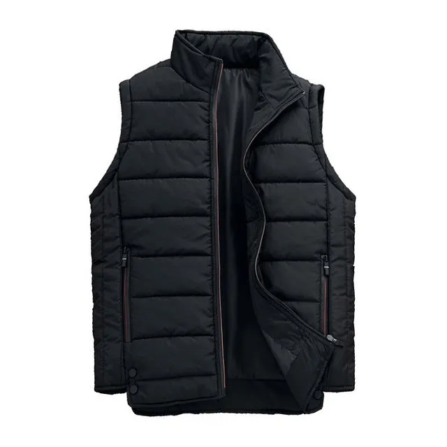 Winter Jacket Men's Detachable Down Vest Size Casual Vest New Waistcoat Affordable options 5XL Energy-efficient Men's Hat Men's Overcoats Plus Sleeveless Warm Vest