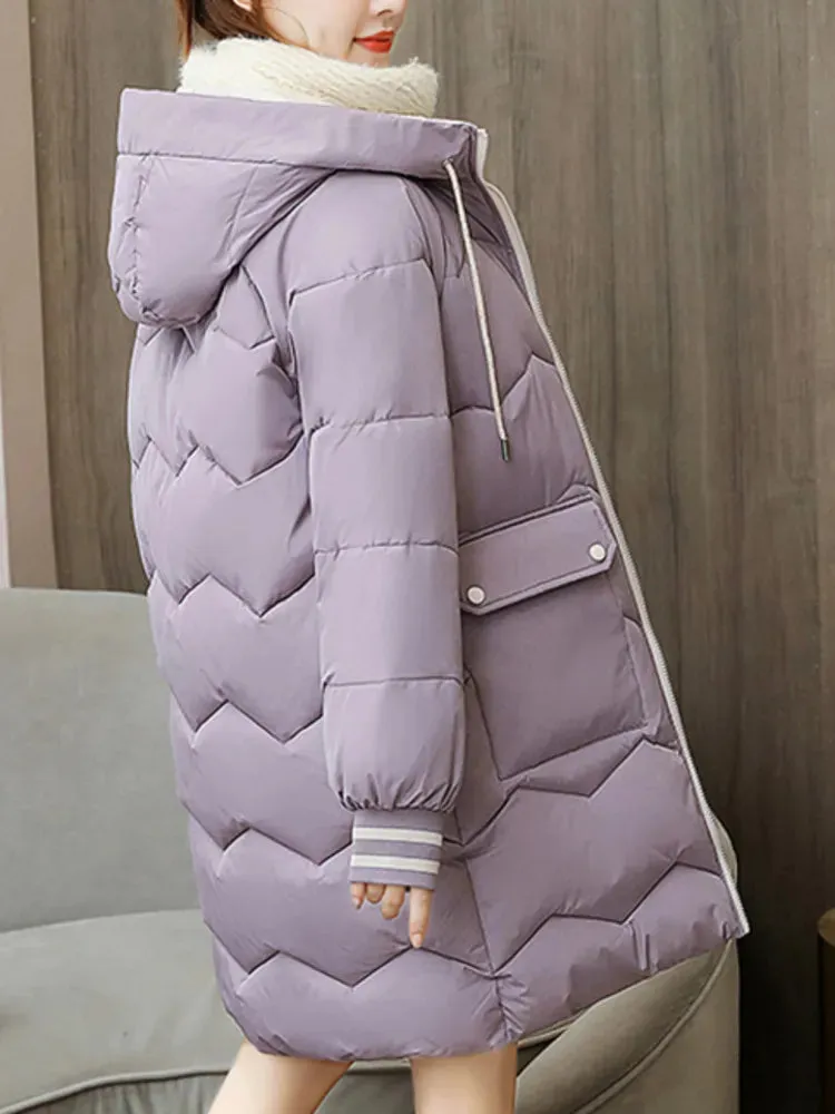 Winter-Ready Hooded Coat