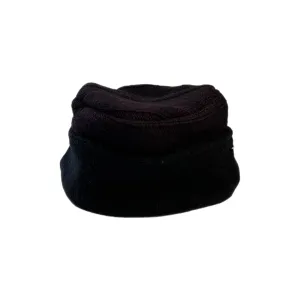 Women's Maroon & Black Hat - 36 | One Size