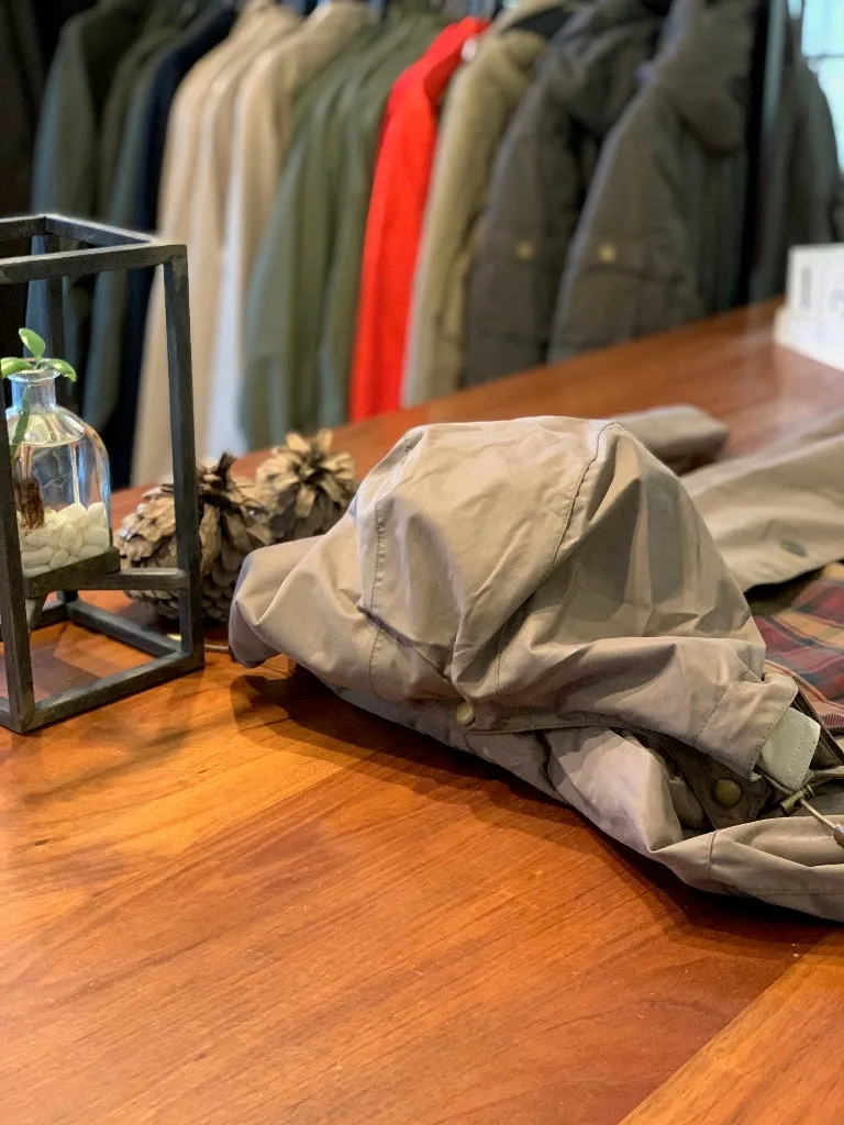 Women's Removable Hoodie Full-Length Trench Coat