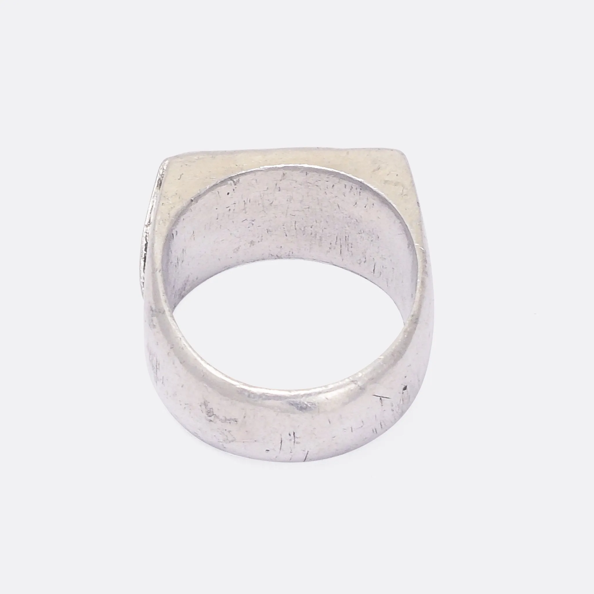 WW1 "YZER" Trench Art Signet Ring