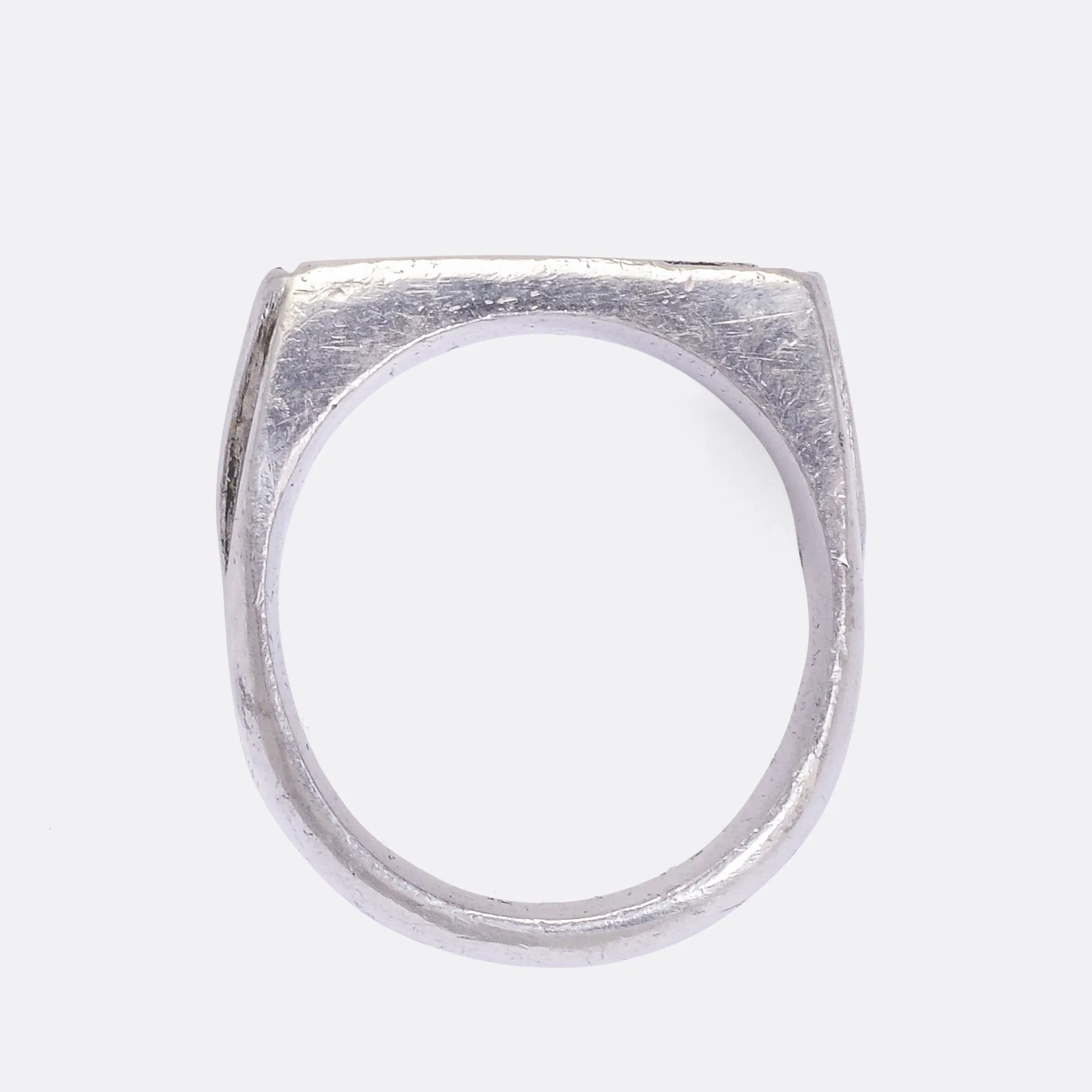 WW1 "YZER" Trench Art Signet Ring
