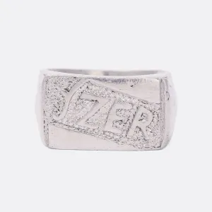 WW1 "YZER" Trench Art Signet Ring